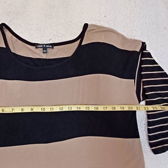 Cable & gauge striped blouse Size L - Picture 7 of 8